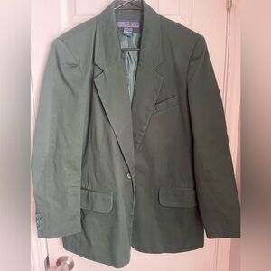 Vintage Herman Geist Green Blazer